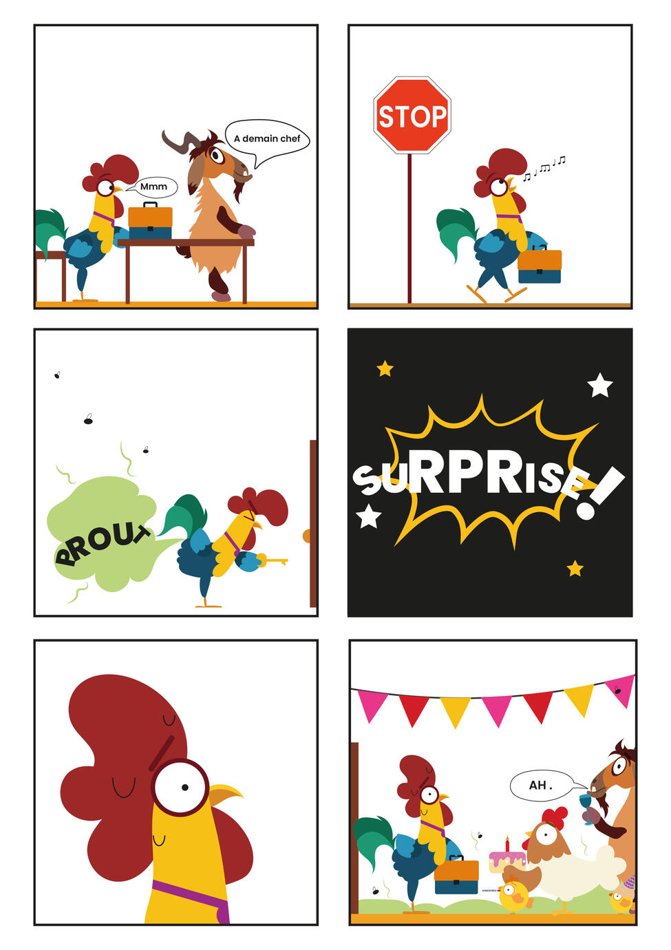 Bande des Plumés - Surprise !