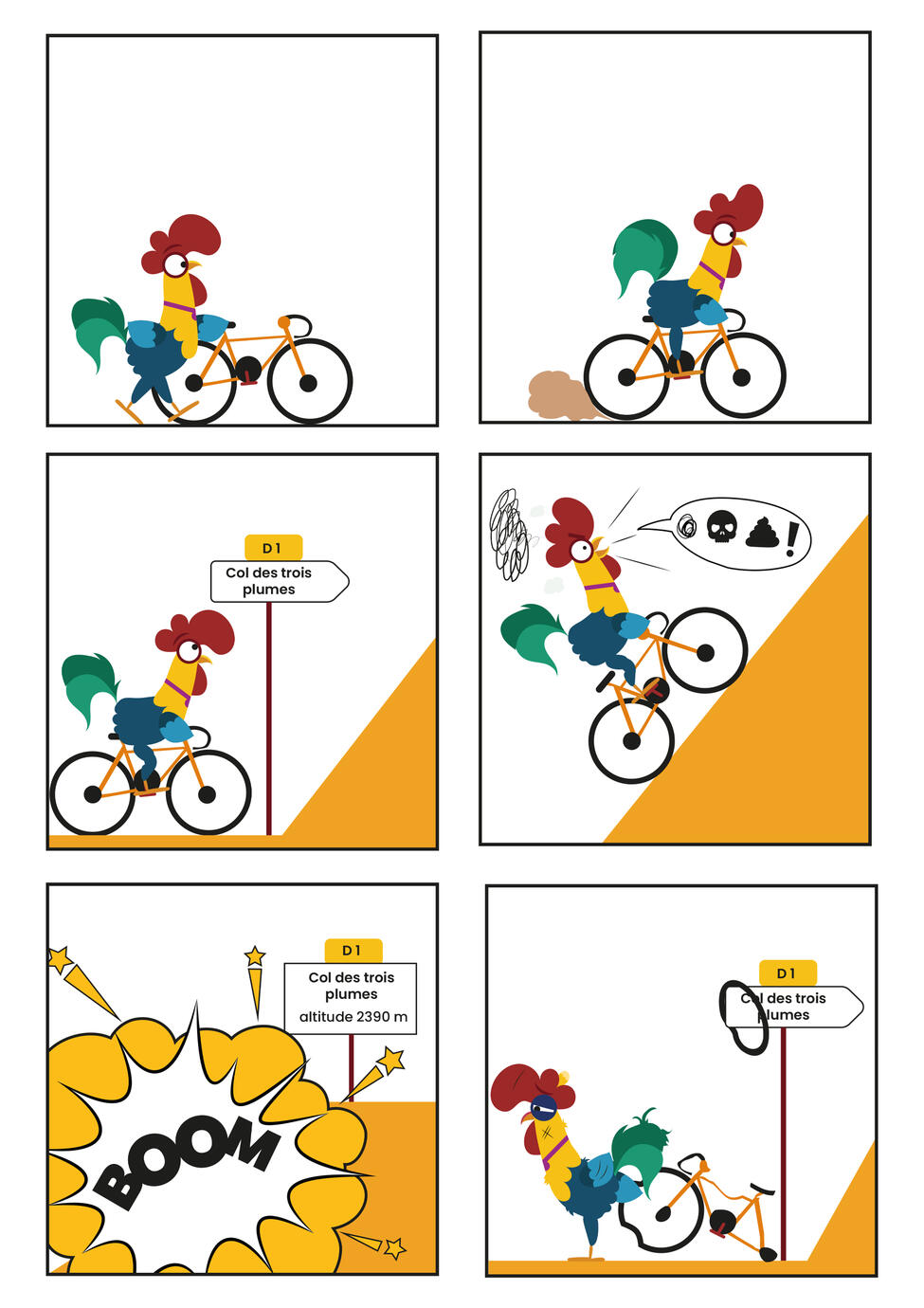 Bande des Plumés - Vélo