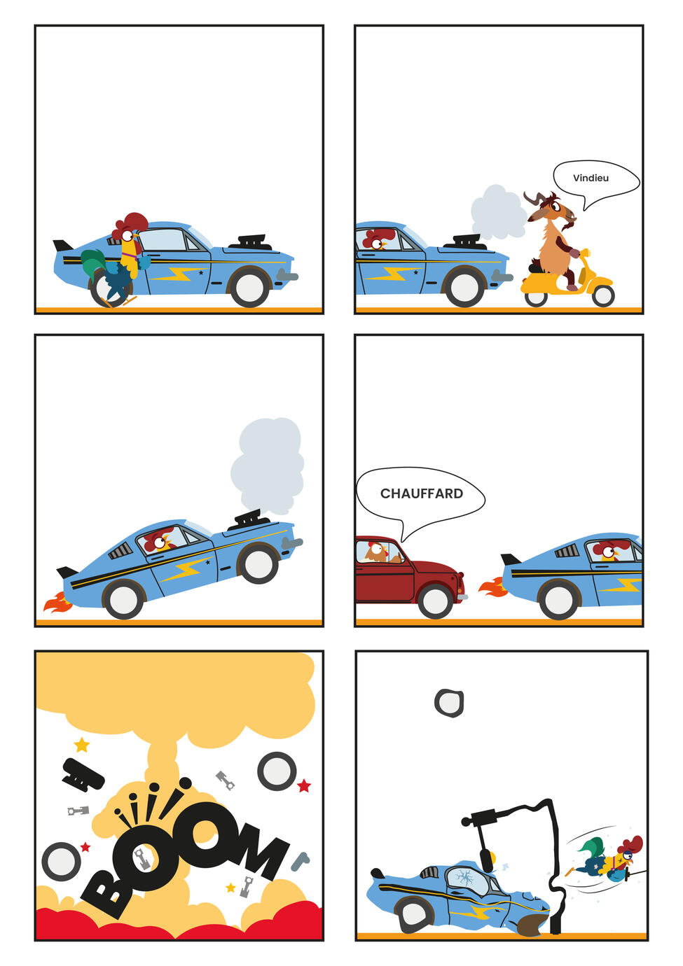 Bande des Plumés - Le Chauffard